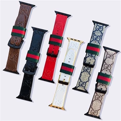 gucci apple watch band series 3|luxury apple watch bands gucci.